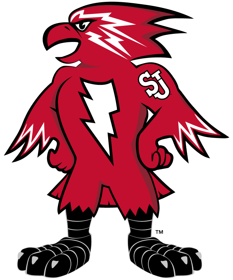 St. John's Red Storm 2013-2015 Mascot Logo v3 t shirts iron on transfers